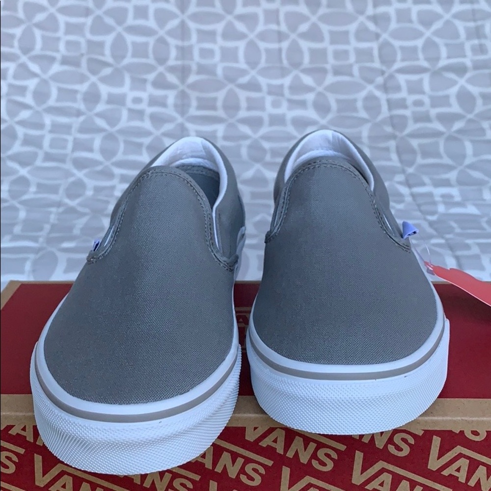 VANS CLASSIC SLIP-ON WILD DOVE/TRUE WHITE WMNS - Picture 4 of 16